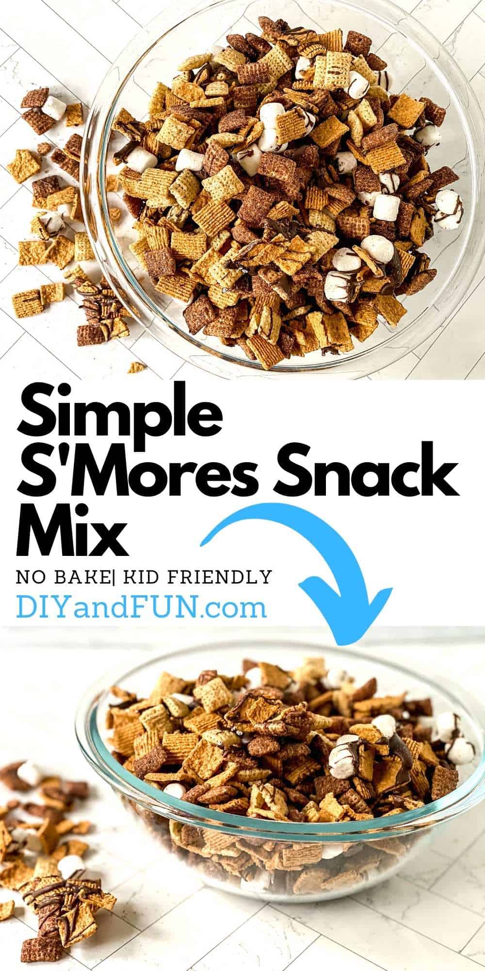 Simple S'Mores Snack Mix