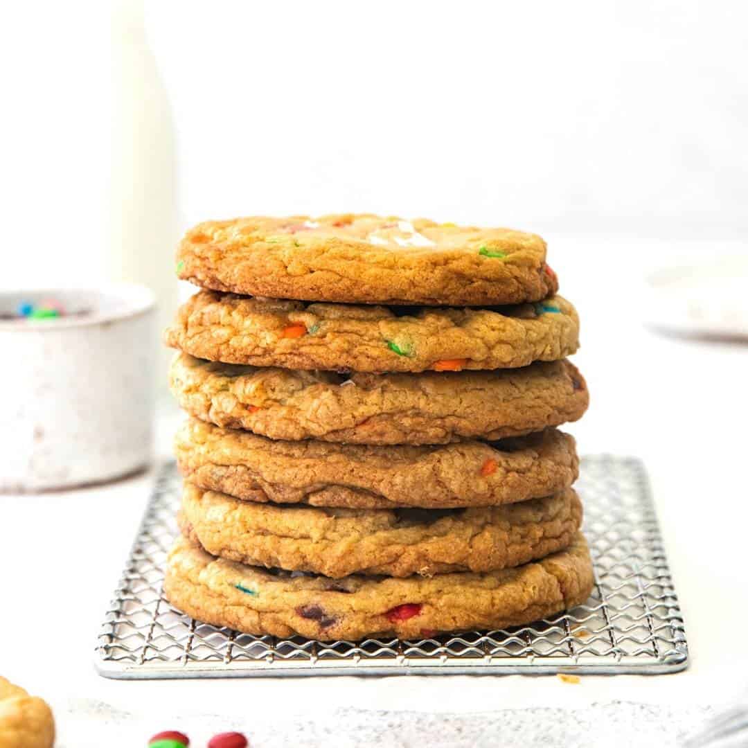 Monster M&M Candy Cookies