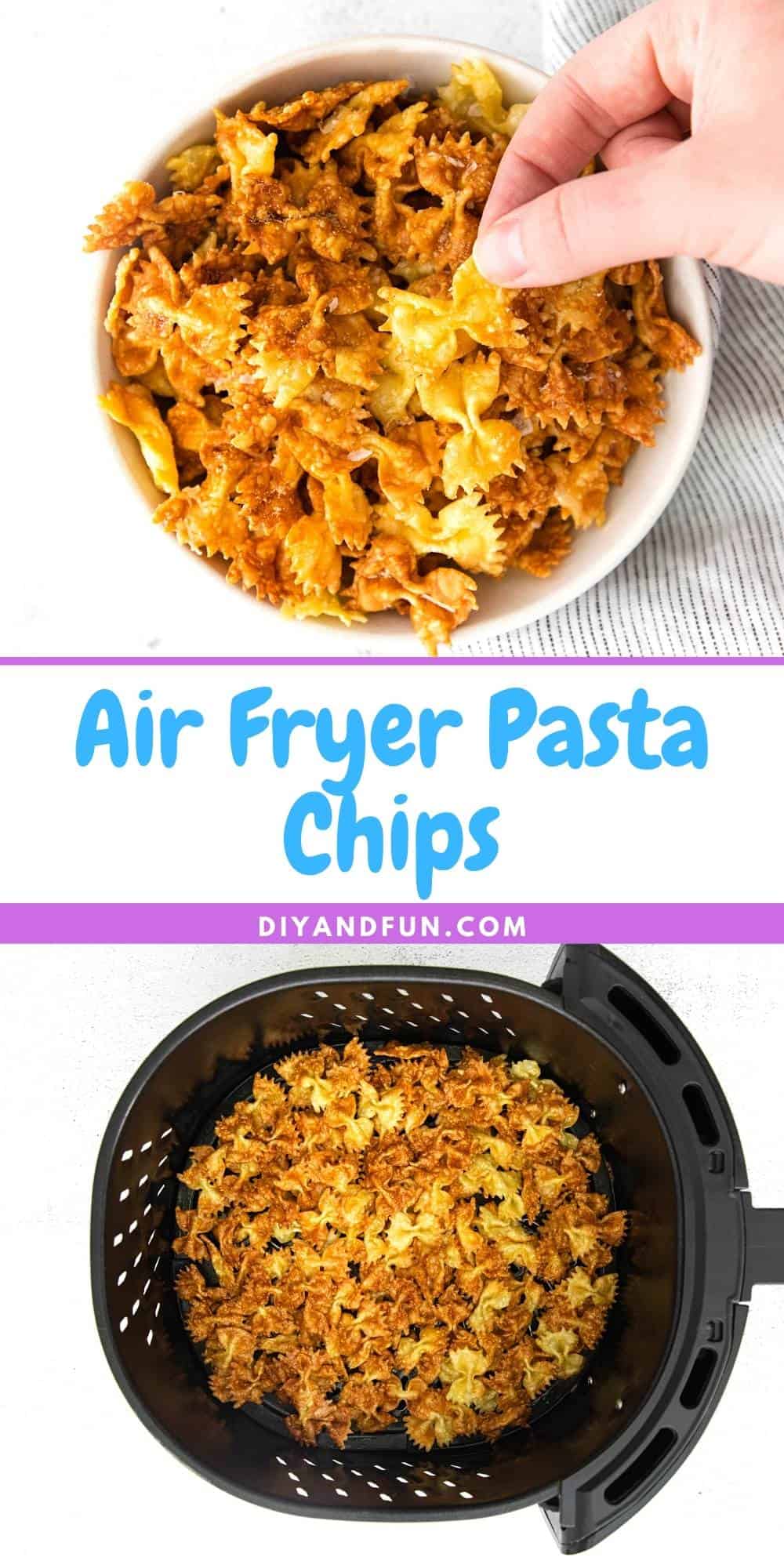 Easy Air Fryer Pasta Chips
