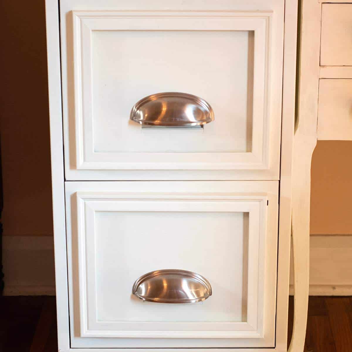 Easy File Cabinet Makeover   DIY and Fun