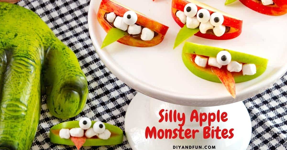 Silly Apple Monster Bites