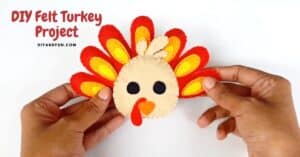 DIY Felt Turkey Project