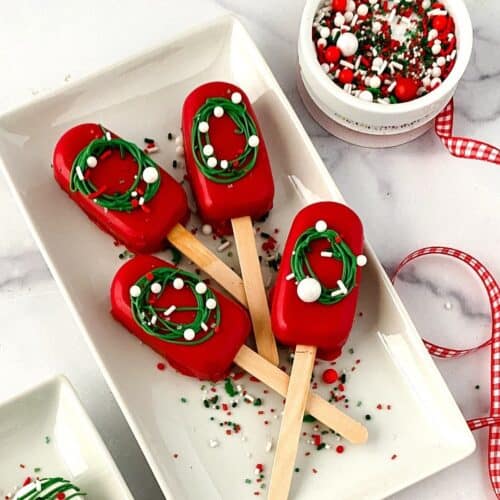 Christmas Cake Pops