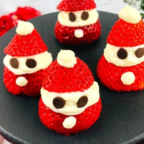 Super Cute Santa Strawberries