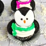 Oreo Penguin Cupcakes