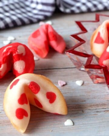 DIY Valentines Day Fortune Cookies