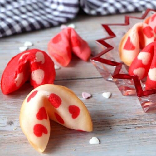 DIY Valentines Day Fortune Cookies