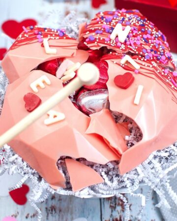 Breakable Chocolate Heart DIY