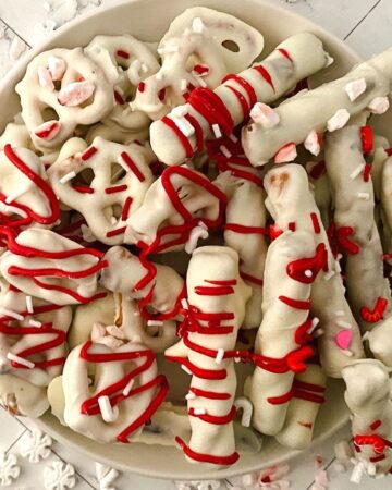 Pepper White Chocolate Covered Pretzels