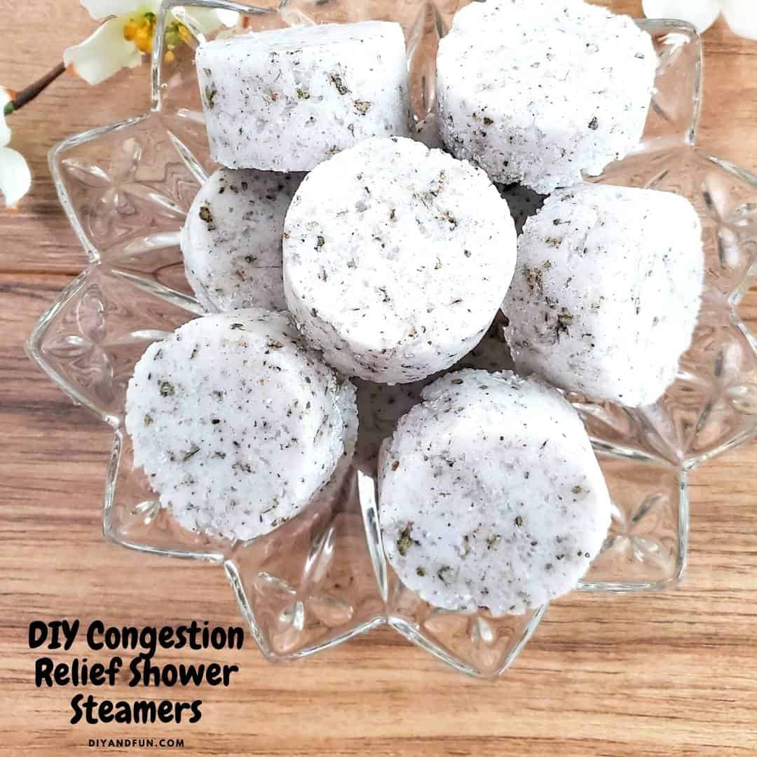 Diy Congestion Relief Shower Steamers-10 DIY Homemade Mothers Day Ideas, a listing of inexpensive and easy craft, do it yourself, and homemade beauty project especially for moms.