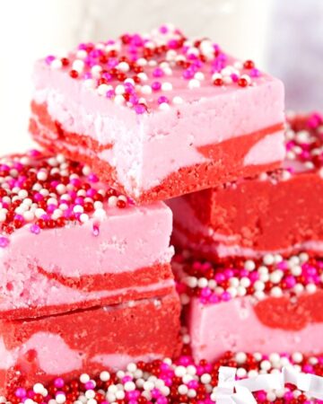 Easiest Strawberry Fudge
