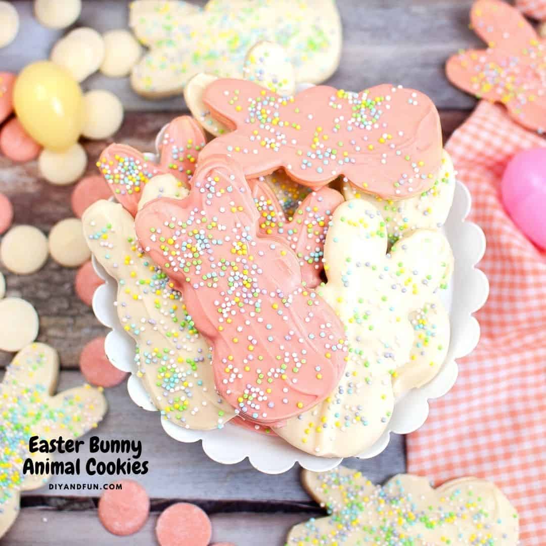 Easter Bunny Circus Animal Cookies