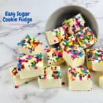 Easy Sugar Cookie Fudge