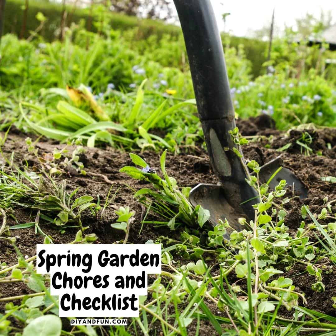 Spring Garden Chores and Checklist, a listing of the 10 things that you can do in the Spring to get your garden ready.