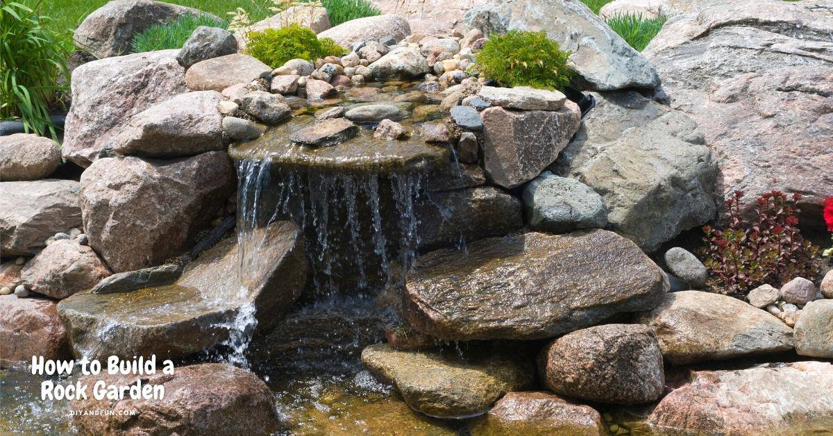 How to Build a Rock Garden, a simple guide for beginners wanting to construct a basic and attractive rock garden.