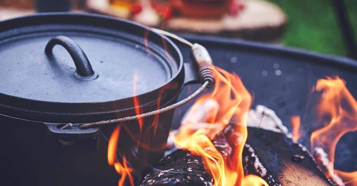 Essential Campfire Cooking Equipment, a basic guide for campers, what to pack for cooking and dining while on a camping trip.