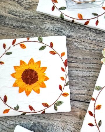 DIY Decoupage Coaster Project
