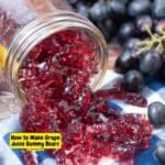 How to Make Grape Juice Gummy Bears