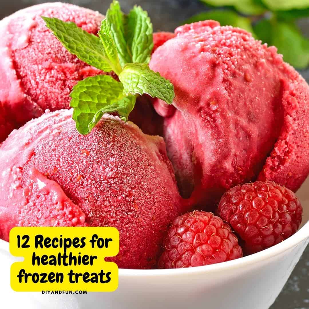 12 Recipes for Healthier Frozen Treats-12 Recipes for Healthier Frozen Treats, a listing for ice cream and frozen recipes that are vegan, sugar free, or healthier in nature.