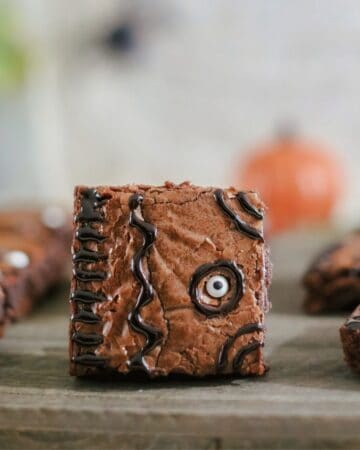 Hocus Spell Book Inspired Brownies