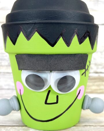 Flower Pot Frankenstein DIY Craft