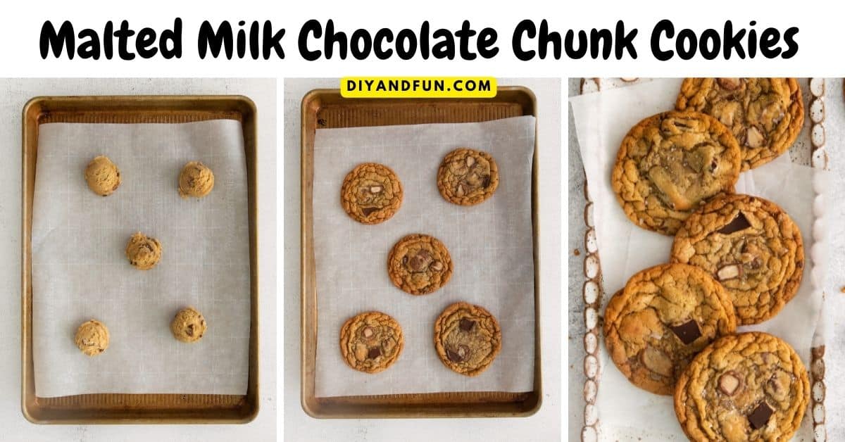 Malted Milk Chocolate Chunk Cookies