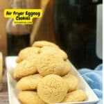 Air Fryer Eggnog Cookies