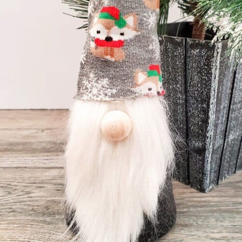 No Sew Holiday Sock Gnome