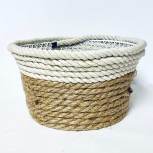 Easy Rope Basket Craft DIY