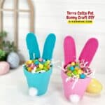 Terra Cotta Pot Bunny Craft DIY