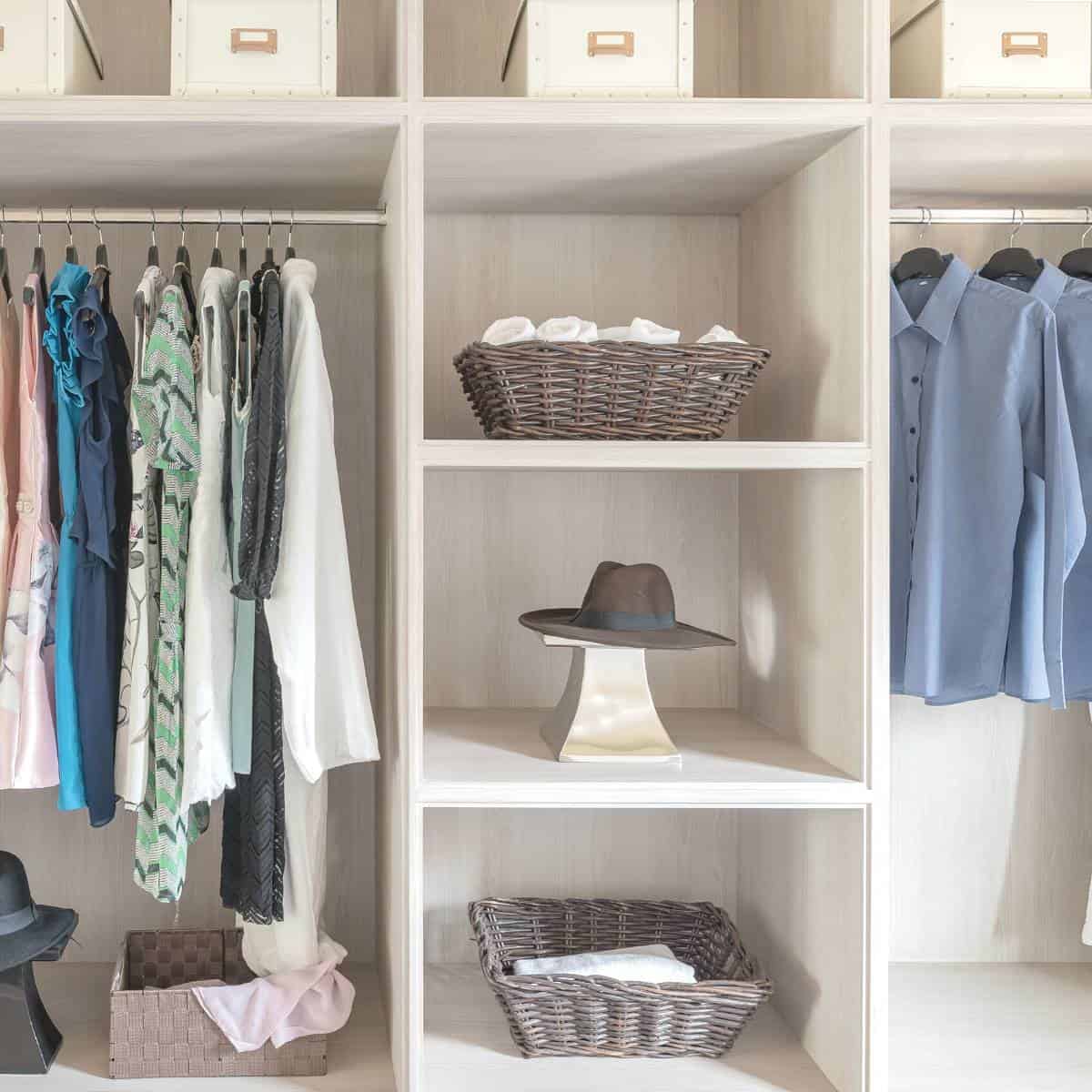 How to Organize a Small Closet - DIY and Fun