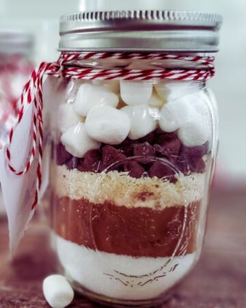 Hot Cocoa in a Jar (Gift Idea)