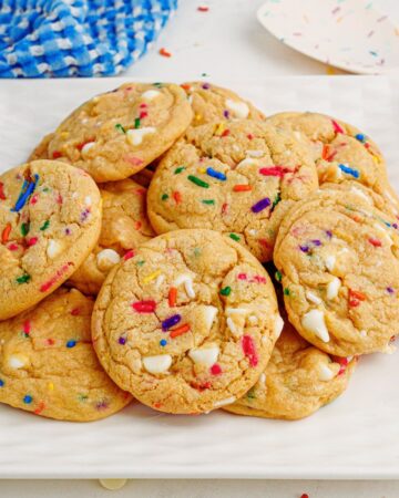 Funfetti Pudding Mix Cookies