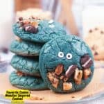 Favorite Cookie Monster Inspired Cookies