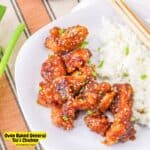 Oven Baked General Tso’s Chicken