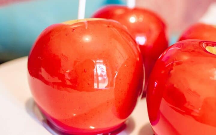 Homemade Candy Coated Apples