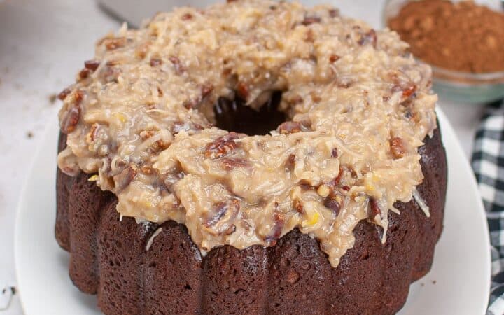 German Chocolate Bundt Cake