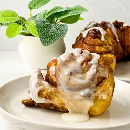 Easy Sticky Bun Cinnamon Rolls.