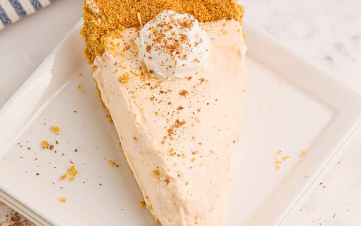 No Bake Eggnog Cheesecake (Bailey's)
