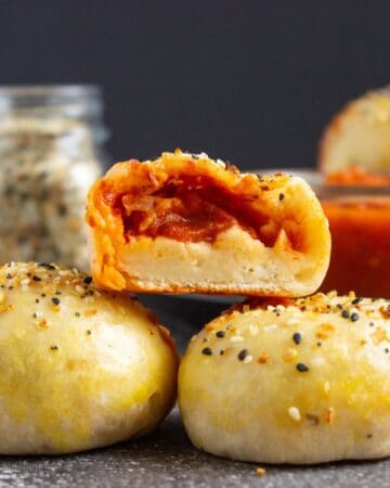 Pepperoni Pizza Bagel Bombs
