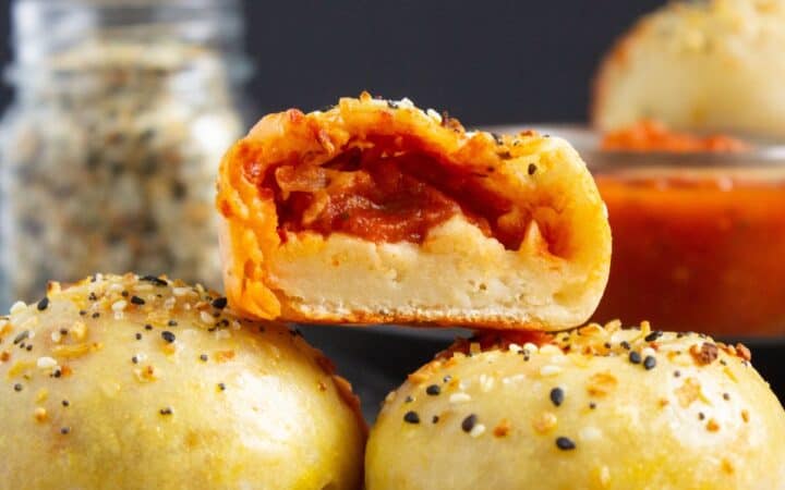 Pepperoni Pizza Bagel Bombs