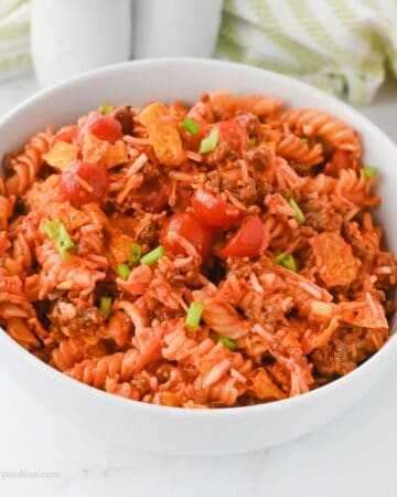20 Minute Taco Pasta
