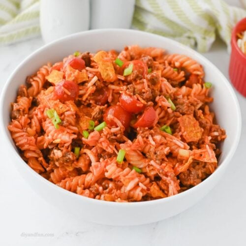 20 Minute Taco Pasta