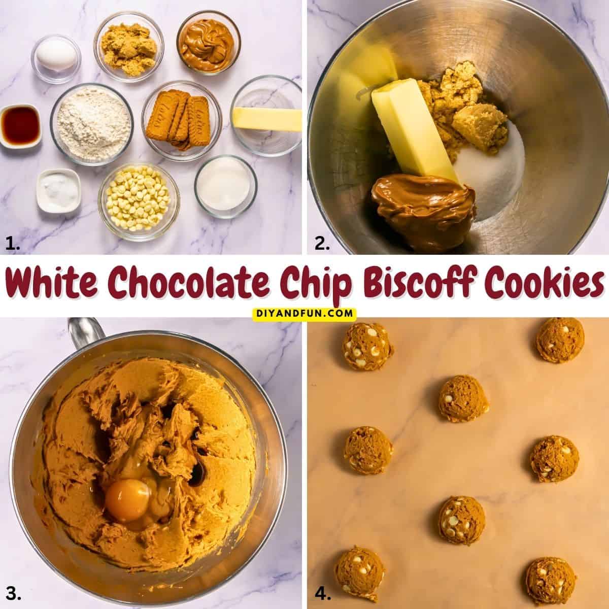 The ultimate White Chocolate Chip Biscoff Cookies recipe! Soft, chewy, and loaded with cookie butter and white chocolate. Bake them today! The ultimate White Chocolate Chip Biscoff Cookies recipe! Soft, chewy, and loaded with cookie butter and white chocolate. Bake them today!