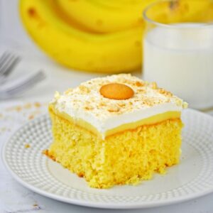 Banana Pudding Poke Cake with Cake Mix