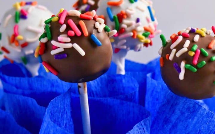 Fudgy Brownie Cake Pops