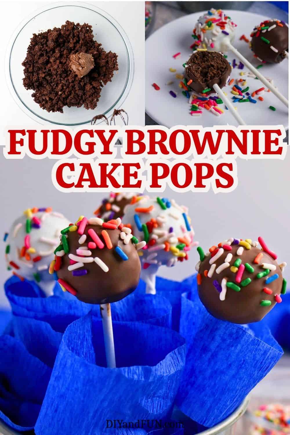 Fudgy Brownie Cake Pops are the ultimate treat. Easy recipe for truffle-like bites combine rich chocolate brownies with a snappy candy shell. Fudgy Brownie Cake Pops are the ultimate treat. Easy recipe for truffle-like bites combine rich chocolate brownies with a snappy candy shell.