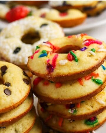 15 Minute Pancake Mix Donuts