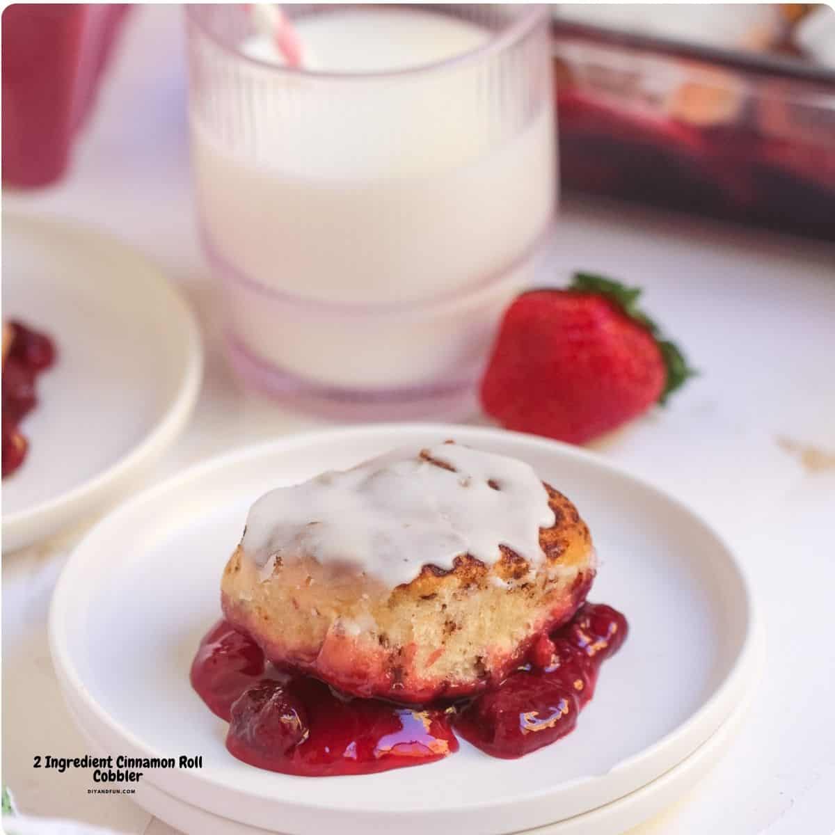 Cinnamon Roll Cobbler, just 2 ingredients, featuring gooey cinnamon rolls in a comforting dish perfect for breakfast, brunch, or dessert. Cinnamon Roll Cobbler, just 2 ingredients, featuring gooey cinnamon rolls in a comforting dish perfect for breakfast, brunch, or dessert.