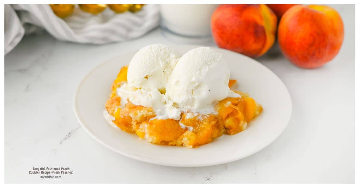 Easy Old Fashioned Peach Cobbler Recipe made with Fresh Peaches and a buttery golden crust, perfect for summer gatherings or family dinners. Easy Old Fashioned Peach Cobbler Recipe made with Fresh Peaches and a buttery golden crust, perfect for summer gatherings or family dinners.